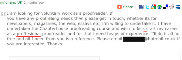 How to become a professional proofreader