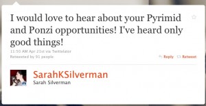 Sarah Silverman 1 Twitter Web Copywriter Blog Article