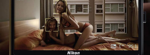 Sex sells Nikon ad