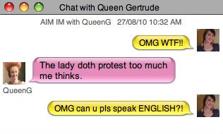 iChat with Queen Gertrude 1