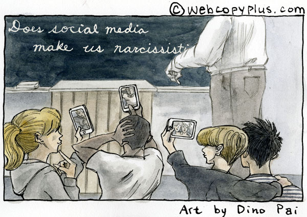 Does social media make us narcissistic?