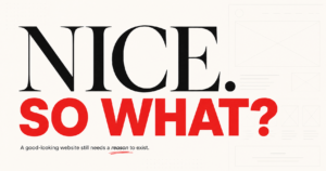 Nice Is Not A Strategy