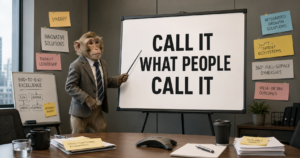 Call it what people call it - smart website content