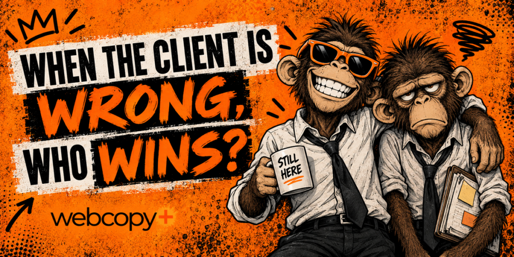 When the client is wrong, who wins